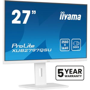 iiyama ProLite/XUB2797QSU-W2/27"/IPS/QHD/100Hz/1ms/White/5R XUB2797QSU-W2