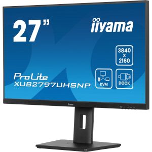 iiyama ProLite/XUB2797UHSNP-B1/27"/IPS/4K UHD/60Hz/4ms/Black/3R XUB2797UHSNP-B1