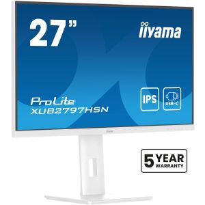 iiyama ProLite/XUB2797HSN-W2/27"/IPS/FHD/100Hz/1ms/White/3R XUB2797HSN-W2
