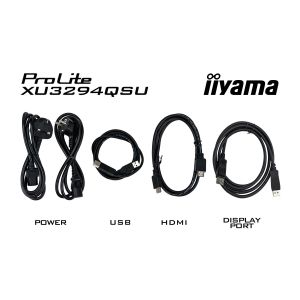 iiyama ProLite/XU3294QSU-B1/31,5"/VA/QHD/75Hz/4ms/Black/3R XU3294QSU-B1