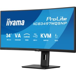 iiyama ProLite/XCB3497WQSNP-B1/34"/VA/wQHD/120Hz/0,4ms/Black/3R XCB3497WQSNP-B1