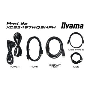 iiyama ProLite/XCB3497WQSNPH-B1/34"/VA/wQHD/120Hz/0,4ms/Black/3R XCB3497WQSNPH-B1