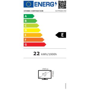 iiyama G-Master/G2745QSU-B2/27"/IPS/QHD/100Hz/1ms/Black/3R G2745QSU-B2