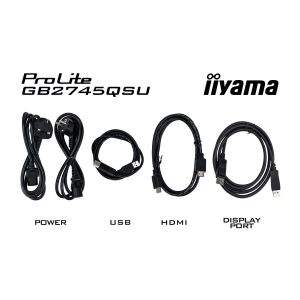 iiyama G-Master/GB2745QSU-B2/27"/IPS/QHD/100Hz/1ms/Black/3R GB2745QSU-B2