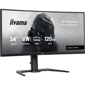 iiyama G-Master/GCB3482WQSU-B1/34"/VA/wQHD/120Hz/0,6ms/Black/3R GCB3482WQSU-B1