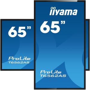 65" iiyama T6562AS-B1: IPS, 4K UHD, Android, 24/7 T6562AS-B1