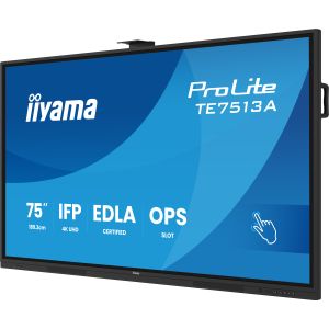 75" iiyama TE7513A-B1AG: IPS, 4K, 40P, EDLÁ TE7513A-B1AG