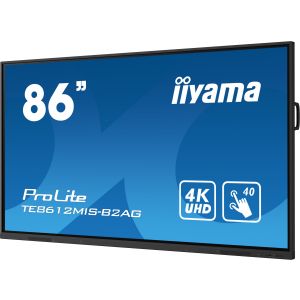 86" iiyama TE8612MIS-B2AG: VA, 4K, USB-C, 40P TE8612MIS-B2AG