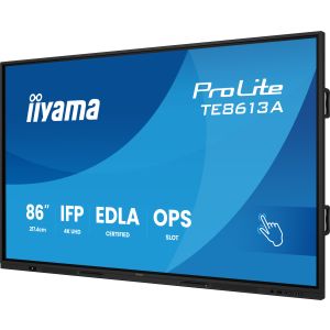 86" iiyama TE8613A-B1AG: IPS, 4K, 40P, EDLÁ TE8613A-B1AG