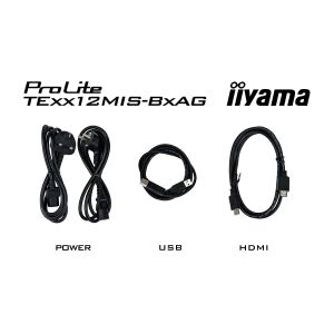 86" iiyama TE8612MIS-B4AG: IPS, 4K, 40P, USB-C, EDLÁ TE8612MIS-B4AG