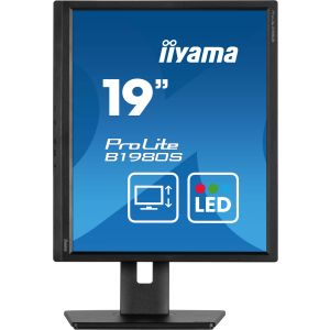 iiyama ProLite/B1980S-B1/19"/TN/1280x1024/75Hz/3ms/Black/3R B1980S-B1