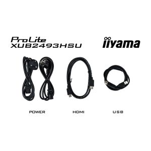 iiyama ProLite/XUB2493HSU-B7/23,8"/IPS/FHD/100Hz/1ms/Black/3R XUB2493HSU-B7