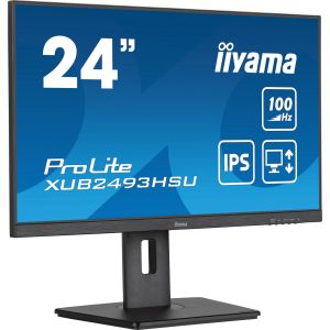 iiyama ProLite/XUB2493HSU-B7/23,8"/IPS/FHD/100Hz/1ms/Black/3R XUB2493HSU-B7