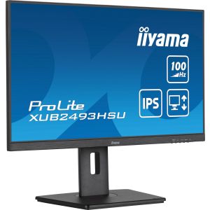 iiyama ProLite/XUB2493HSU-B7/23,8"/IPS/FHD/100Hz/1ms/Black/3R XUB2493HSU-B7