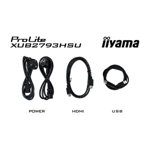 iiyama ProLite/XUB2793HSU-B7/27"/IPS/FHD/100Hz/1ms/Black/3R XUB2793HSU-B7