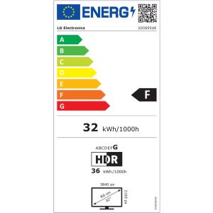 LG UltraGear/32GS95UE-B/32"/OLED/4K UHD/240Hz/0,03ms/Black/2R 32GS95UE-B.AEU