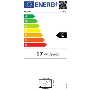Philips/242B1/00/23,8"/IPS/FHD/75Hz/4ms/Black/3R 242B1/00