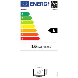 Philips/242B1H/00/23,8"/IPS/FHD/75Hz/4ms/Black/3R 242B1H/00
