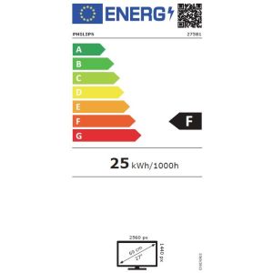 Philips/275B1/00/27"/IPS/QHD/75Hz/4ms/Black/3R 275B1/00