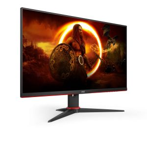AOC Gaming/24G2SAE/23,8"/VA/FHD/165Hz/1ms/Blck-Red/3R 24G2SAE/BK