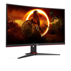 AOC Gaming/C27G2E/27"/VA/FHD/165Hz/1ms/Blck-Red/3R C27G2E/BK