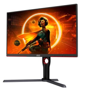 AOC/Q27G3XMN-BK/27"/VA/QHD/180Hz/1ms/Blck-Red/3R Q27G3XMN/BK