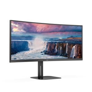 AOC/CU34V5C/34"/VA/3440x1440/100Hz/1ms/Black/3R CU34V5C/BK