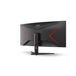 AOC/CU34G2XE-BK/34"/VA/3440x1440/144Hz/1ms/Blck-Red/3R CU34G2XE/BK