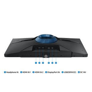 Samsung Odyssey/G40B/25"/IPS/FHD/240Hz/1ms/Black/2R LS25BG400EUXEN
