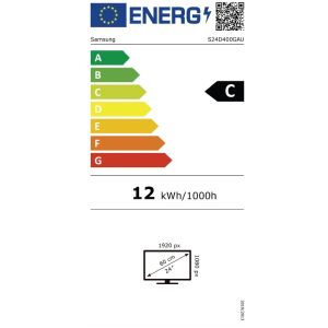 Samsung Essential S4/LS24D400GAUXEN/24"/IPS/FHD/100Hz/5ms/Black/2R LS24D400GAUXEN