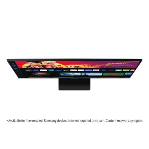 Samsung Smart Monitor/M7/32"/VA/4K UHD/60Hz/4ms/Black/2R LS32BM700UPXEN