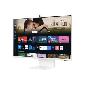 Samsung Smart Monitor/M80D/32"/VA/4K UHD/60Hz/4ms/White/2R LS32DM801UUXDU