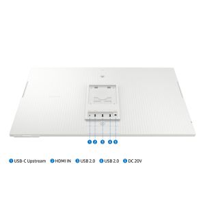 Samsung Smart Monitor/M80D/32"/VA/4K UHD/60Hz/4ms/White/2R LS32DM801UUXDU