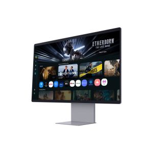 Samsung Smart Monitor/M90SF/32"/OLED/4K UHD/165Hz/0,03ms/Strieborná/2R LS32FM900SUXDU