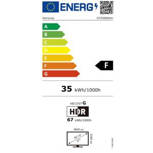 Samsung ViewFinity S8/LS37D800EAUXEN/37"/VA/4K UHD/60Hz/5ms/Black/3R LS37D800EAUXEN