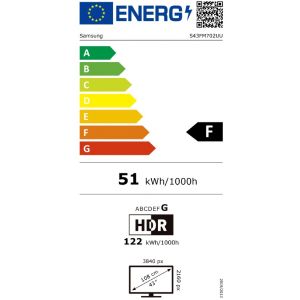 Samsung Smart Monitor/M70F/43"/VA/4K UHD/60Hz/4ms/Čierna/2R LS43FM702UUXDU