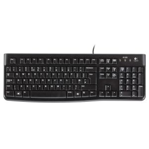 Logitech K120/Drôtová USB/ CZ- SK layout/Čierna 920-002485