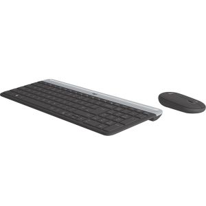 set Logitech slim Wireless MK470 - graphite, US 920-009204