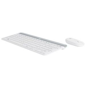 set Logitech slim Wireless MK470 - white, US 920-009205