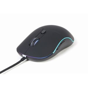 Gembird MUS-UL-02/Ergonomická/Optická/Pre pravákov/2 400 DPI/Drôtová USB/Čierna MUS-UL-02