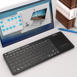 Klávesnica C-TECH WLTK-03, Dual, Touchpad WLTK-03