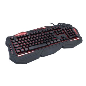 C-TECH Scorpia V2/Drôtová USB/ CZ- SK layout/Čierna GKB-119
