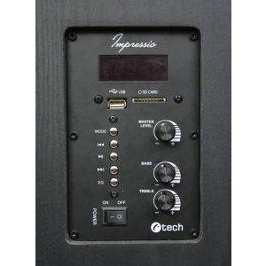 C-TECH Impressio Virtus/Stereo/100W/Čierna IMP-VIRTUS