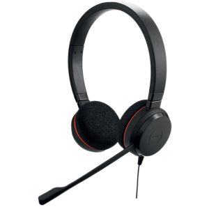 Jabra Evolve 20SE/Stereo/USB-C/Drôt/MS/Čierna 4999-823-389