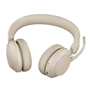 Jabra Evolve2 65/Stereo/BT/Bezdrát/MS/Béžová 26599-999-898