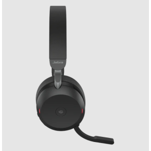 Jabra Evolve2 75/Stereo/ANC/USB-C/BT/Bezdrať/MS/Stand/Čierna 27599-999-889