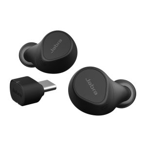 Jabra Evolve2 Buds/Stereo/ANC/USB-C/BT/Bezdrať/MS/Čierna 20797-999-899