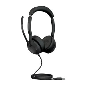 Jabra Evolve2 50/Stereo/ANC/USB/Drôt/BT/Bezdrôt/Čierna 25089-989-999
