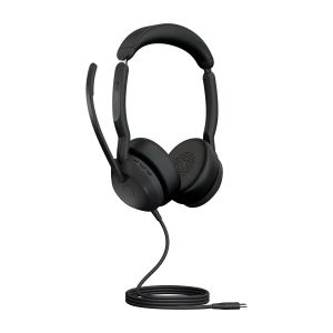 Jabra Evolve2 50/Stereo/ANC/USB-C/Drôt/BT/Bezdrôt/Čierna 25089-989-899