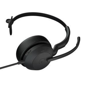 Jabra Evolve2 50/Mono/ANC/USB-C/Drôt/BT/Bezdrôt/MS/Čierna 25089-899-899